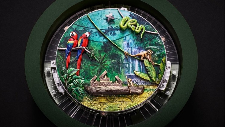 Escale en Amazonie Pocket Watch Unique piece © Louis Vuitton