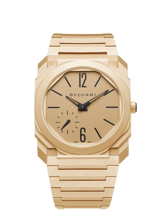 Octo Finissimo 18-karat rose gold watch © Bulgari