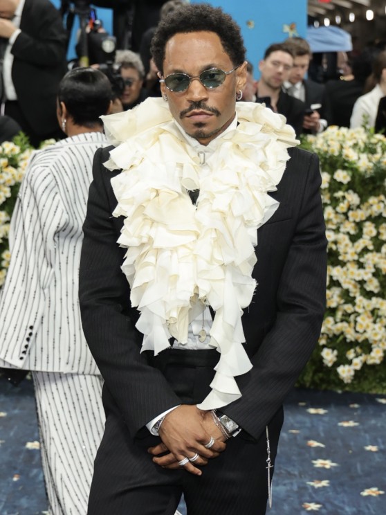Kaytranada was rocking a Jaeger-Lecoultre Reverso Tribute Duoface Tourbillon in stainless steel © Jaeger-LeCoultre