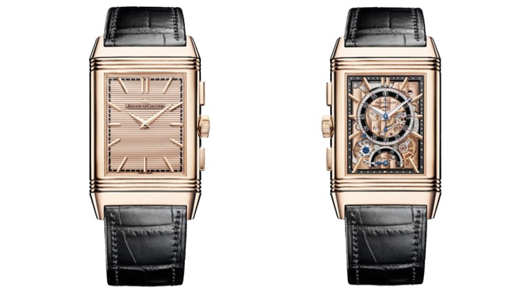 Jaeger-Lecoultre Reverso Tribute Chronograph in pink gold (750/1000) © Jaeger-LeCoultre