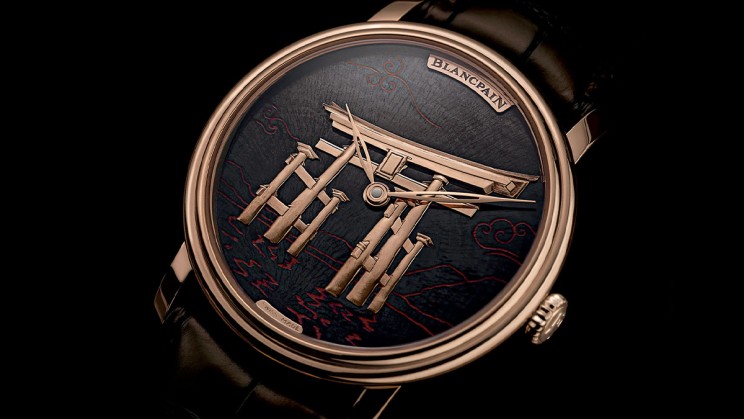 Villeret Métiers d’Art Binchotan © Blancpain
