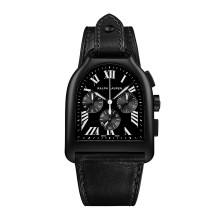 Stirrup Chronograph black finish  Black Dial