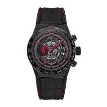 Carrera Heuer-01 Manufacture Chronograph Manchester United Special Edition