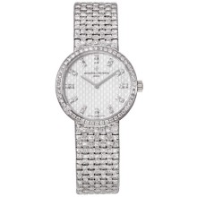 Classique gold bracelet small model diamond-paved