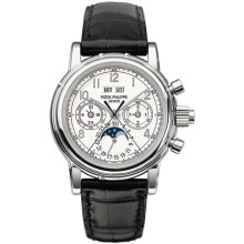 Split seconds chronograph with 30 minute counter and perpetual calendar