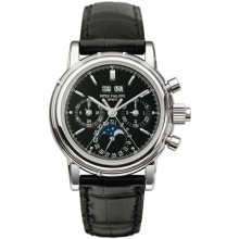 Split seconds chronograph with 30 minute counter and perpetual calendar