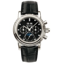 Split seconds chronograph with 30 minute counter and perpetual calendar