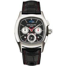 Split seconds monopusher chronograph and perpetual calendar
