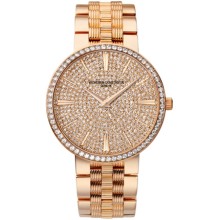 Traditionnelle gold bracelet fully paved