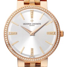 Traditionnelle gold bracelet diamond-set