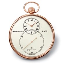 Pocket Watch Ivory Enamel
