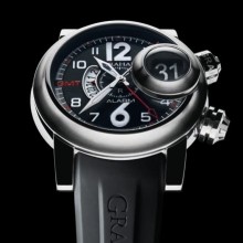 Alarm GMT Black