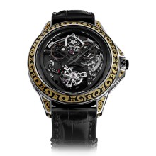 Chrono Tourbillon Monopusher Full Engraved