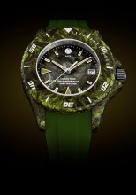 Diver Light Green Carbon