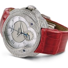 FVa7 Master Quantième Automatique HJ5 - White Gold. Fully paved with 1003 diamonds