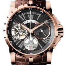 Excalibur Automatic Flying Tourbillon, Mono-Pusher Chronograph