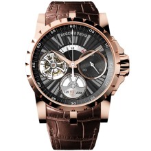 Excalibur Automatic Flying Tourbillon, Mono-Pusher Chronograph