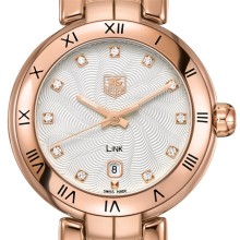 LINK LADY ROSE GOLD