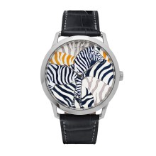 Slim d'Hermès Les Zèbres de Tanzanie