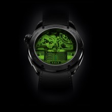 Skull Green Eye 