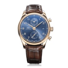 Portugieser Chronograph Classic Bucherer Blue Editions