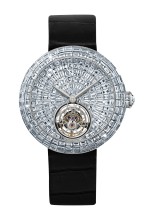 Brilliant Tourbillon Volant Watch Choker