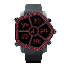 Ghost Two Rows White Diamond bezel