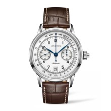 The Longines Column-Wheel Single Push-Piece Chronograph