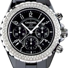 J12 Chronographe serti diamants