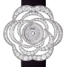 Fil de Camélia / Or blanc 18 carats