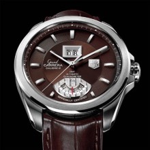 Grand CARRERA Calibre 8 RS Grande-Date GMT acier