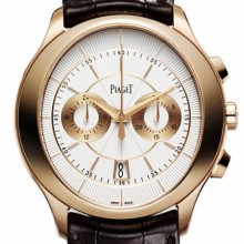 Gouverneur Chronographe in pink gold