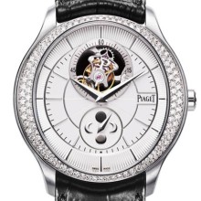 Gouverneur Tourbillon diamond set white gold