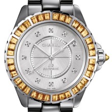 Chromatic Saphire Cognac Baguette