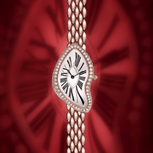 Crash Pink Gold Gem-Set Bezel