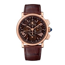 Perpetual calendar chronograph