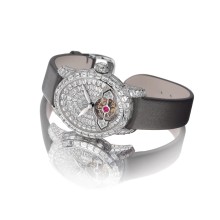 Cat's Eye High Jewellery Tourbillon With Gold Bridge