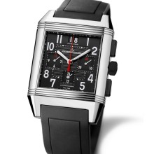 Reverso Squadra Black Chronograph