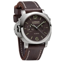 Chrono Monopulsante Left-handed 8 Days Titanio – 44 mm
