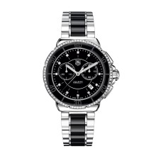 Steel and Ceramic Diamonds Chronograph 41mm