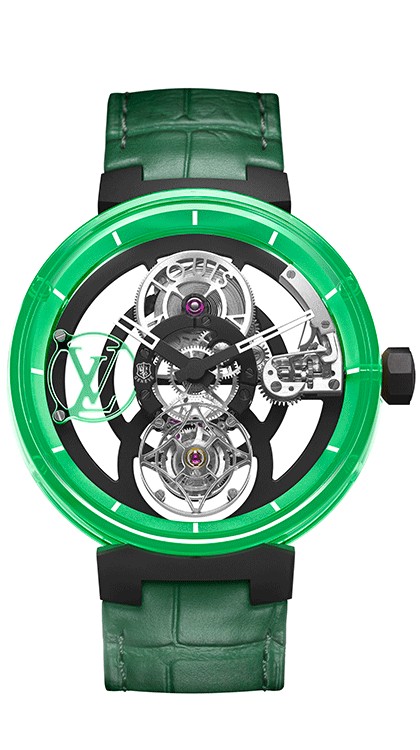 Tambour Moon Flying Tourbillon "Poinçon de Genève" © Louis Vuitton