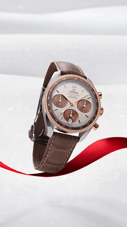 Speedmaster 38mm Cappucino © Omega